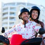 odprte čelade za skuter