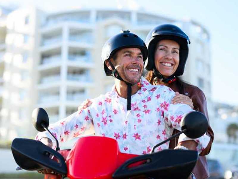 odprte čelade za skuter